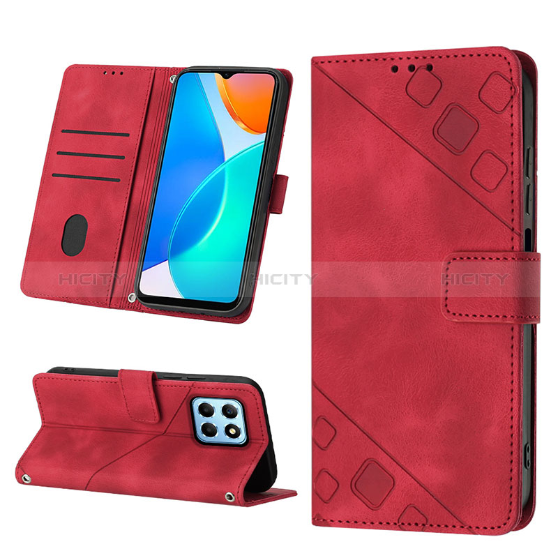 Funda de Cuero Cartera con Soporte Carcasa Y03B para Huawei Honor 70 Lite 5G