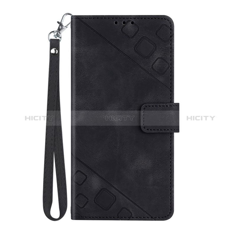 Funda de Cuero Cartera con Soporte Carcasa Y03B para Huawei Y9 Prime (2019) Negro