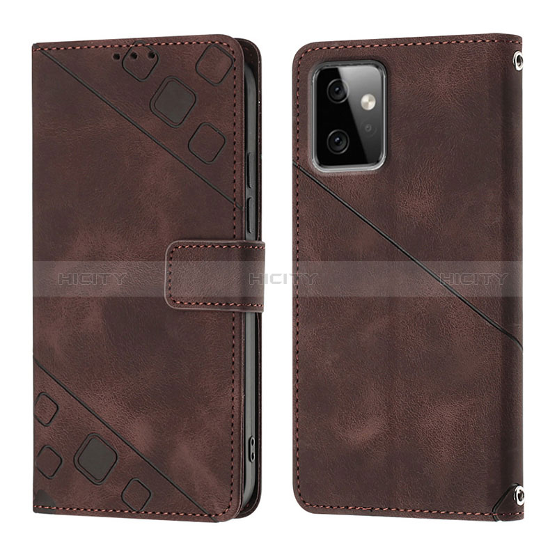 Funda de Cuero Cartera con Soporte Carcasa Y03B para Motorola Moto G Power 5G (2023)