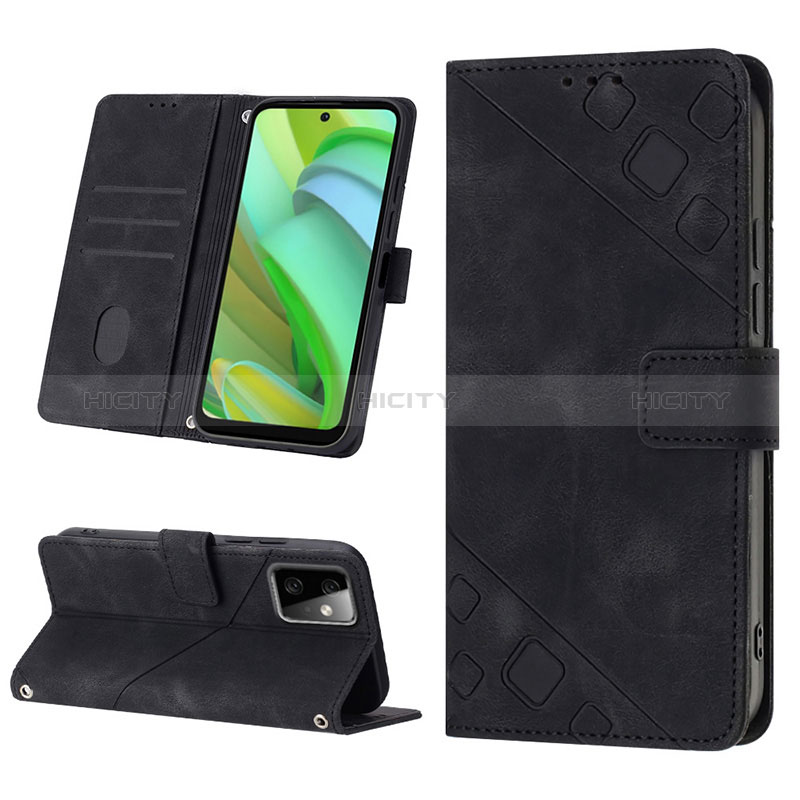 Funda de Cuero Cartera con Soporte Carcasa Y03B para Motorola Moto G Power 5G (2023)