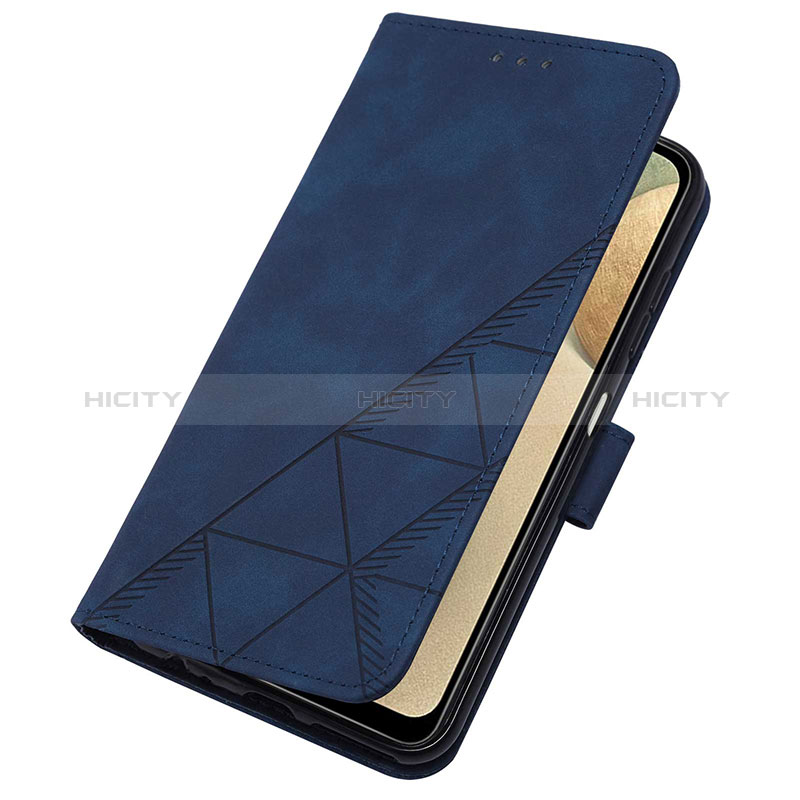 Funda de Cuero Cartera con Soporte Carcasa Y03B para Samsung Galaxy A12