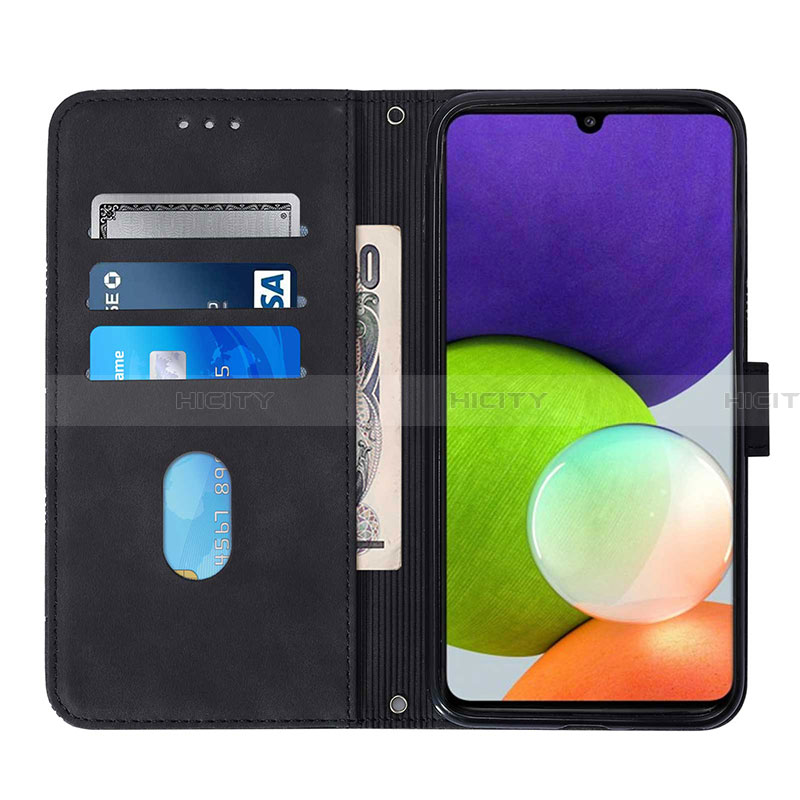 Funda de Cuero Cartera con Soporte Carcasa Y03B para Samsung Galaxy A22 4G