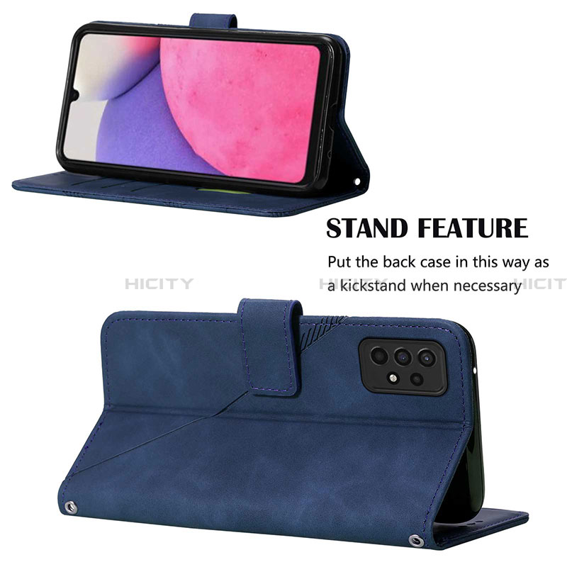 Funda de Cuero Cartera con Soporte Carcasa Y03B para Samsung Galaxy A33 5G