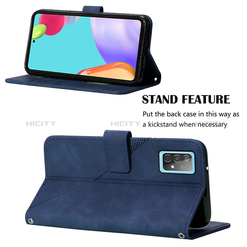 Funda de Cuero Cartera con Soporte Carcasa Y03B para Samsung Galaxy A52s 5G