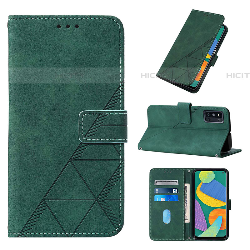 Funda de Cuero Cartera con Soporte Carcasa Y03B para Samsung Galaxy F52 5G