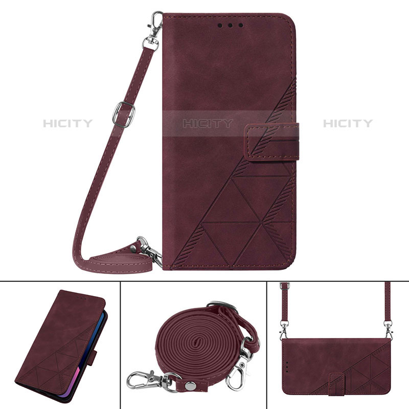 Funda de Cuero Cartera con Soporte Carcasa Y03B para Samsung Galaxy M02