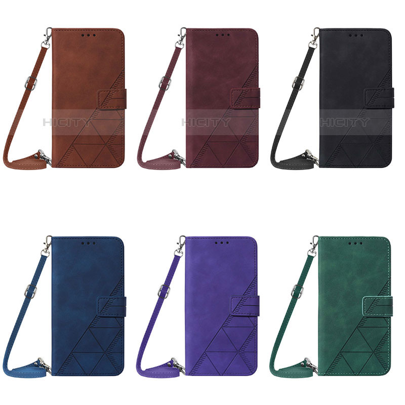 Funda de Cuero Cartera con Soporte Carcasa Y03B para Samsung Galaxy M02