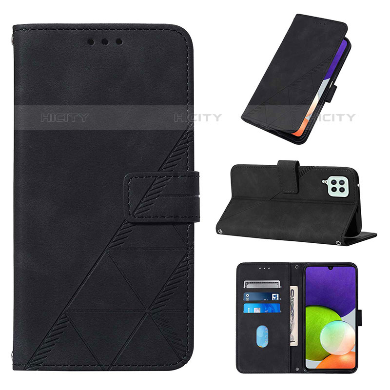 Funda de Cuero Cartera con Soporte Carcasa Y03B para Samsung Galaxy M32 4G