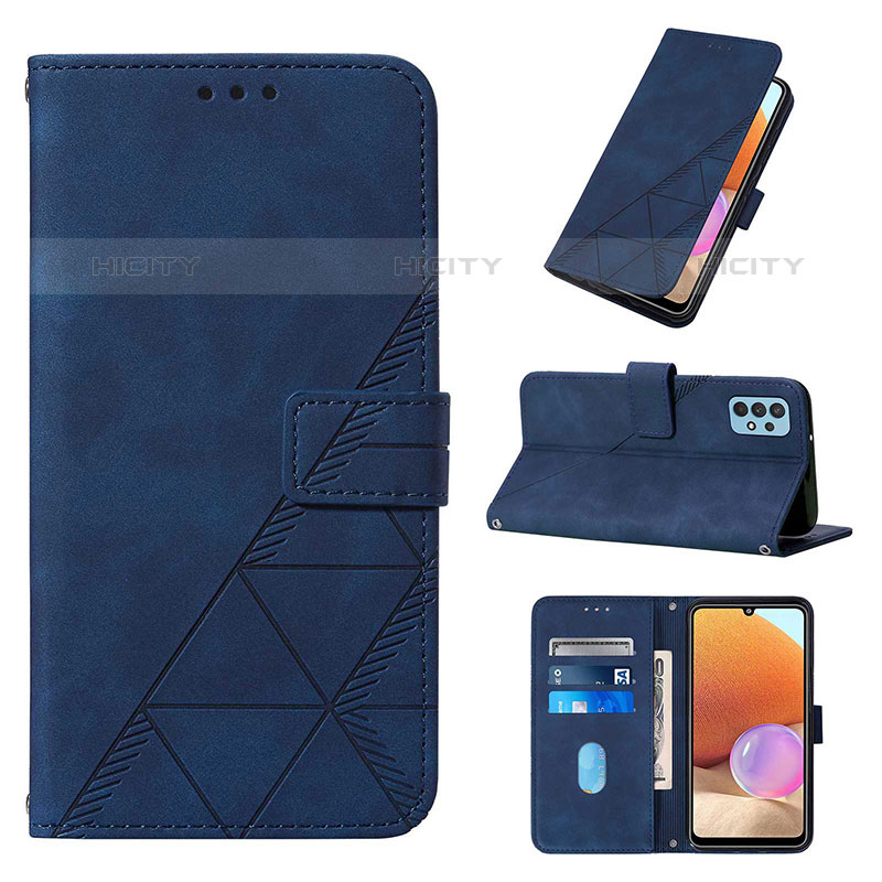 Funda de Cuero Cartera con Soporte Carcasa Y03B para Samsung Galaxy M32 5G