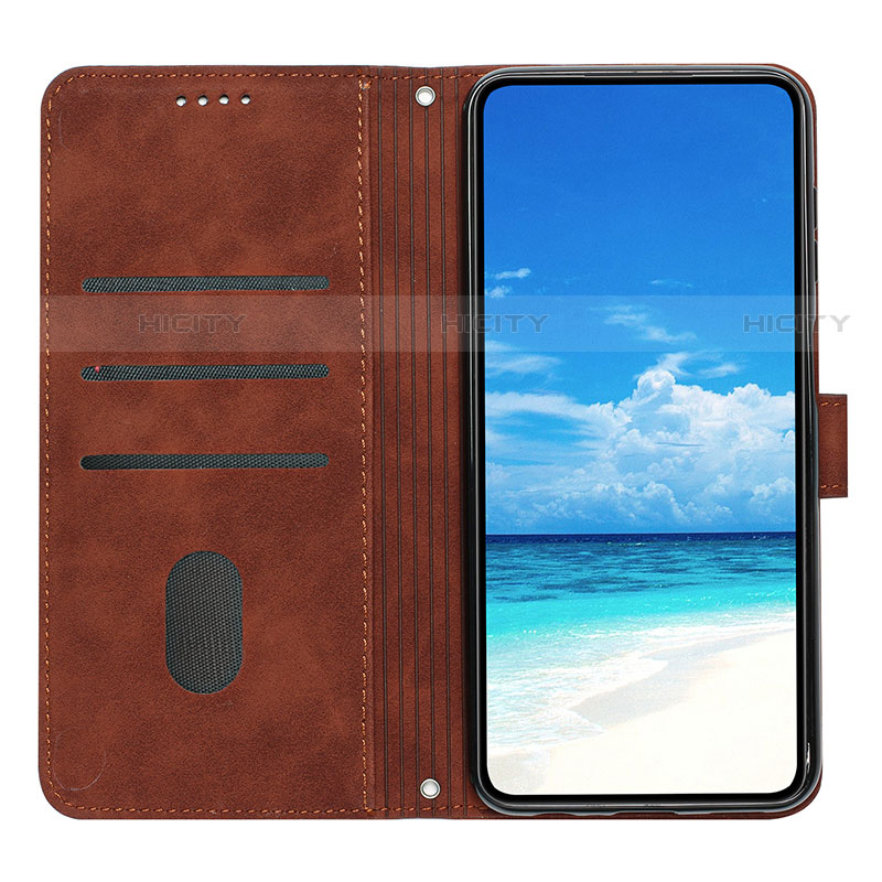 Funda de Cuero Cartera con Soporte Carcasa Y03X para Motorola Moto Edge Lite 5G