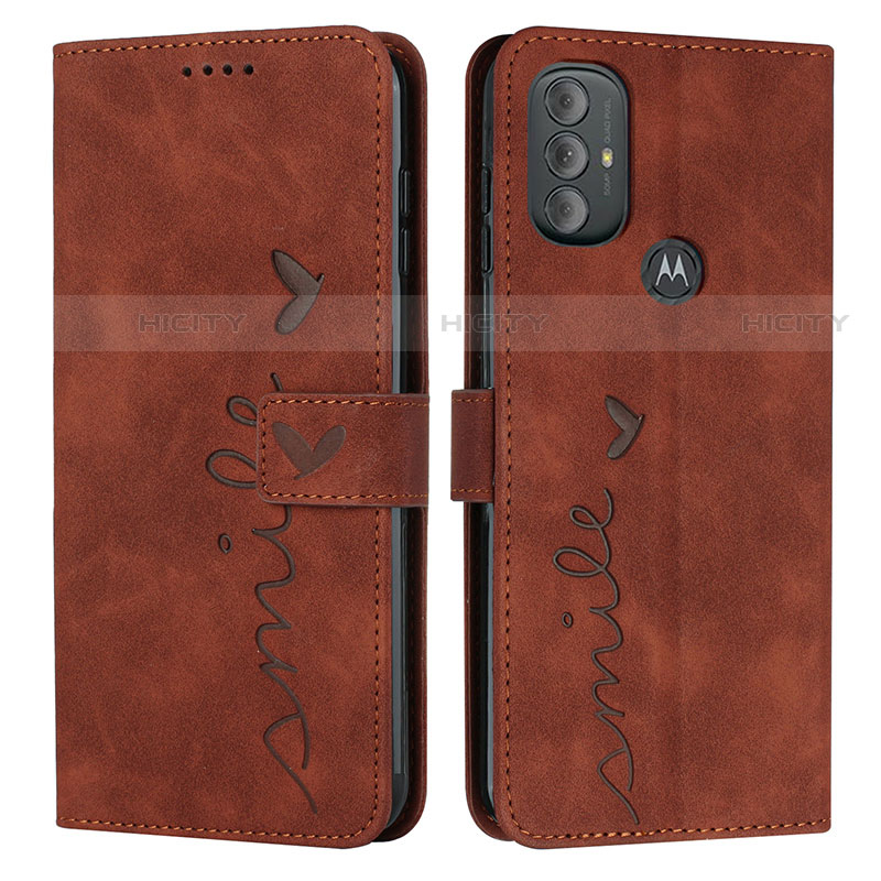 Funda de Cuero Cartera con Soporte Carcasa Y03X para Motorola Moto G Play (2023)