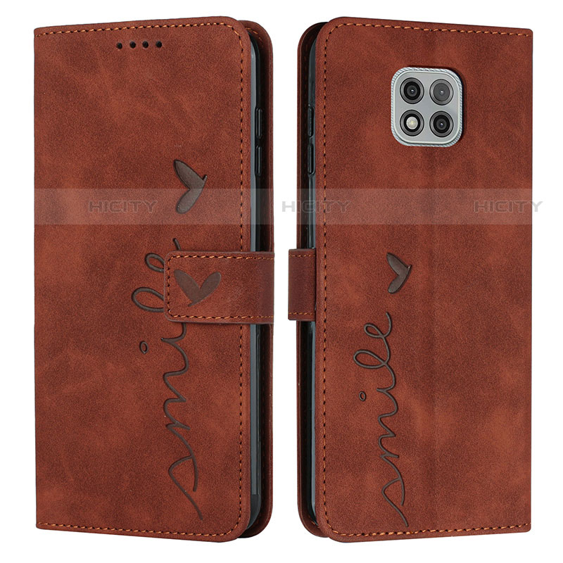 Funda de Cuero Cartera con Soporte Carcasa Y03X para Motorola Moto G Power (2021)