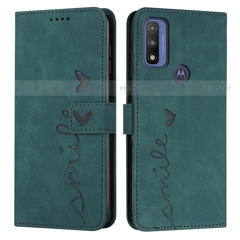 Funda de Cuero Cartera con Soporte Carcasa Y03X para Motorola Moto G Pure