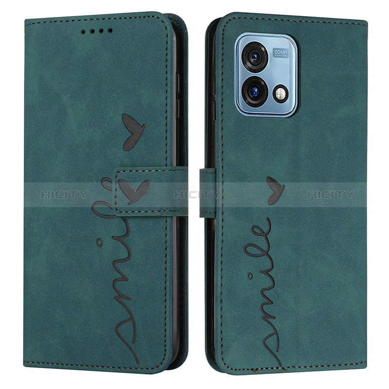 Funda de Cuero Cartera con Soporte Carcasa Y03X para Motorola Moto G Stylus (2023) 5G Verde