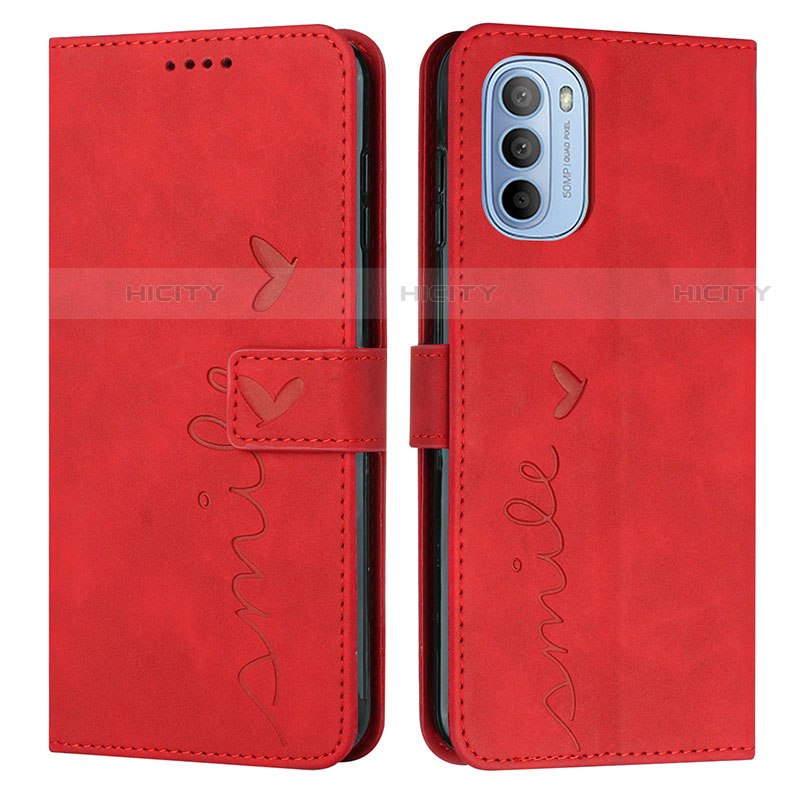 Funda de Cuero Cartera con Soporte Carcasa Y03X para Motorola Moto G31