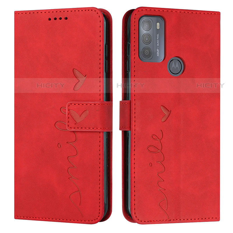 Funda de Cuero Cartera con Soporte Carcasa Y03X para Motorola Moto G50