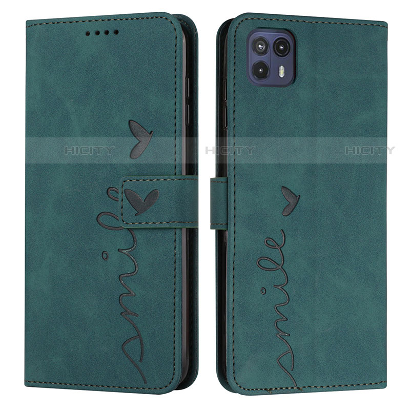 Funda de Cuero Cartera con Soporte Carcasa Y03X para Motorola Moto G50 5G