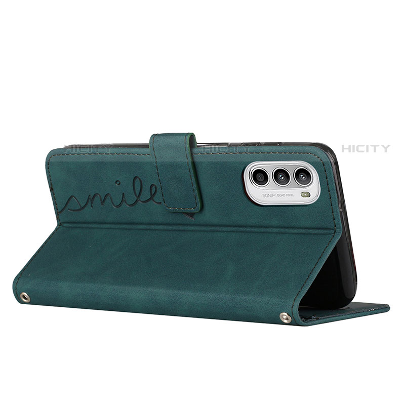 Funda de Cuero Cartera con Soporte Carcasa Y03X para Motorola MOTO G52