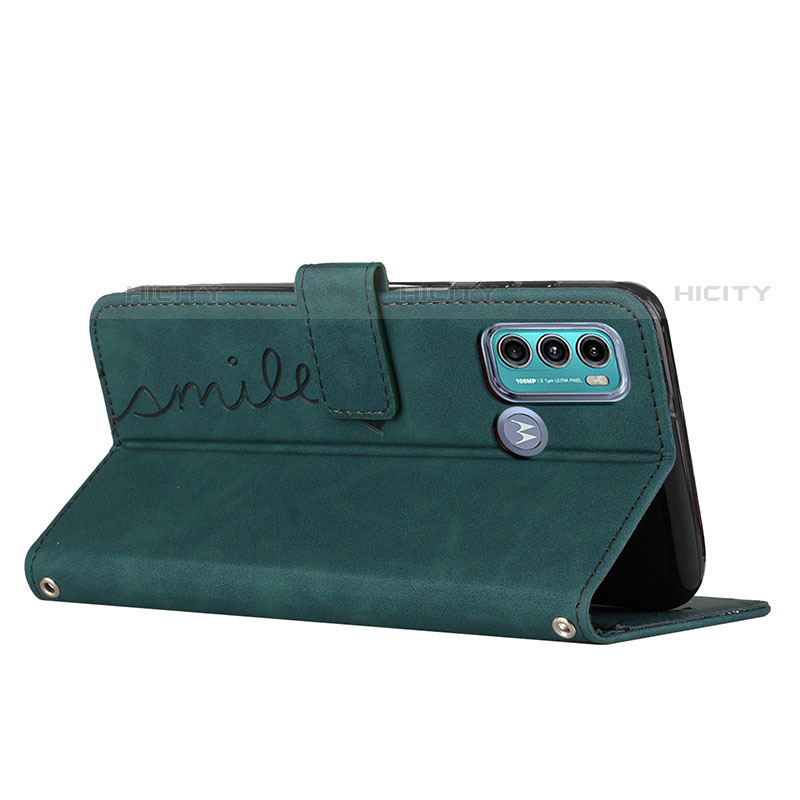 Funda de Cuero Cartera con Soporte Carcasa Y03X para Motorola Moto G60