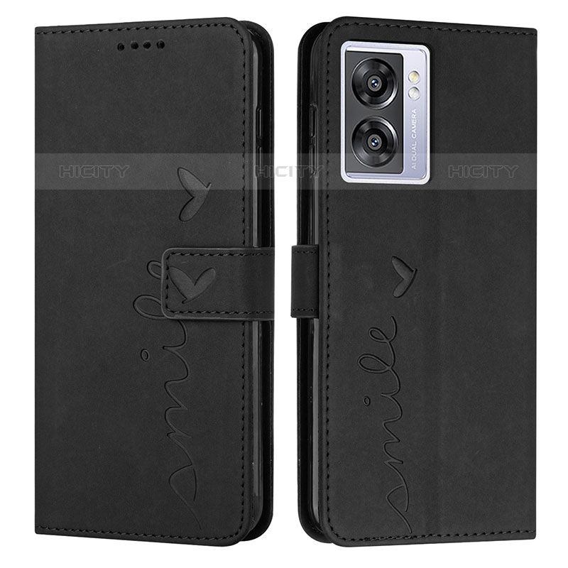 Funda de Cuero Cartera con Soporte Carcasa Y03X para OnePlus Nord N300 5G Negro