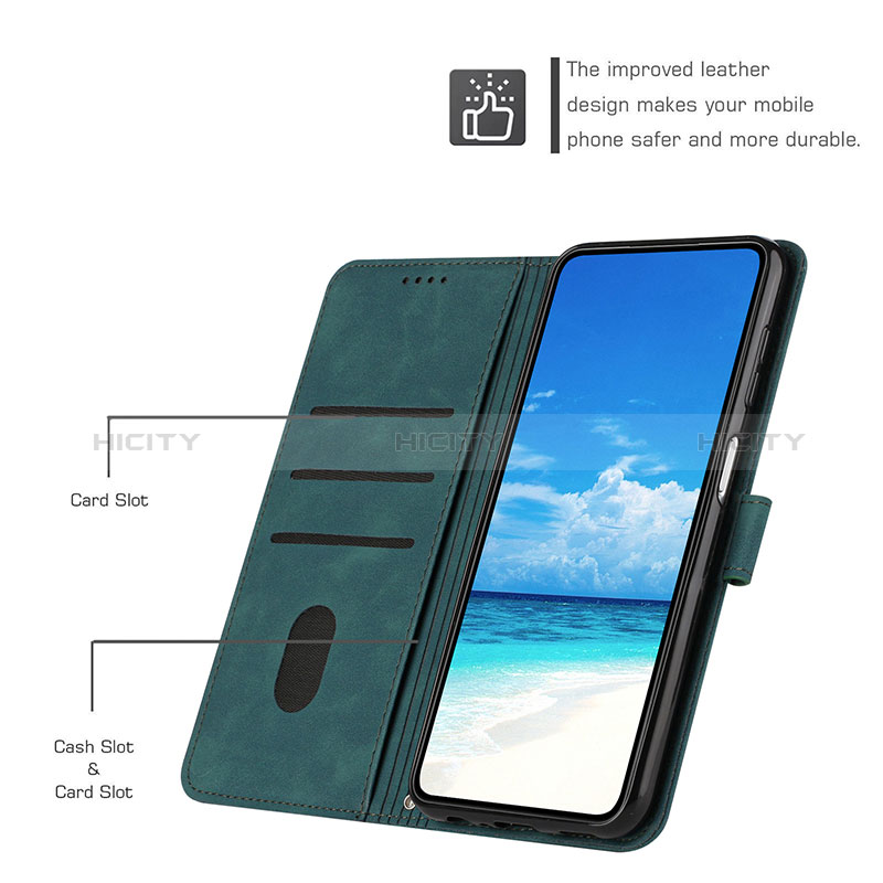 Funda de Cuero Cartera con Soporte Carcasa Y03X para Oppo A16