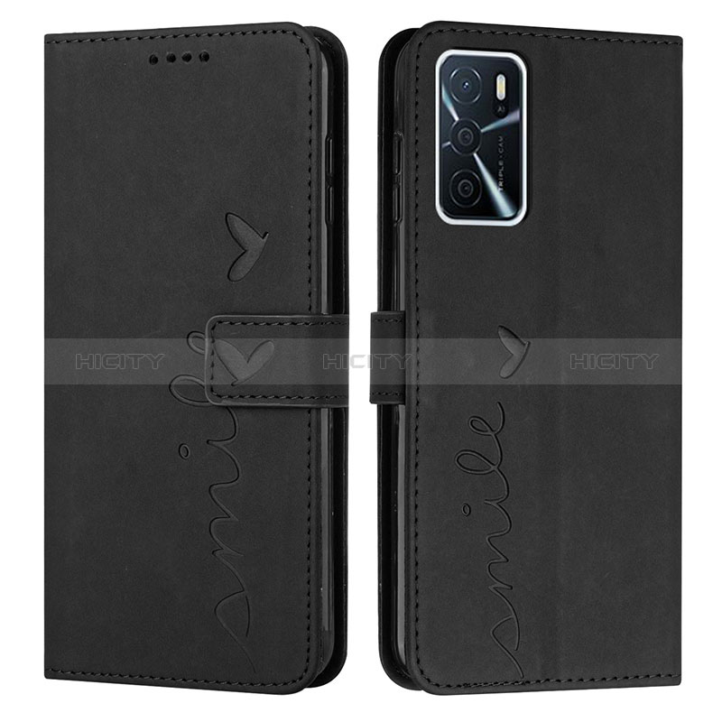 Funda de Cuero Cartera con Soporte Carcasa Y03X para Oppo A16