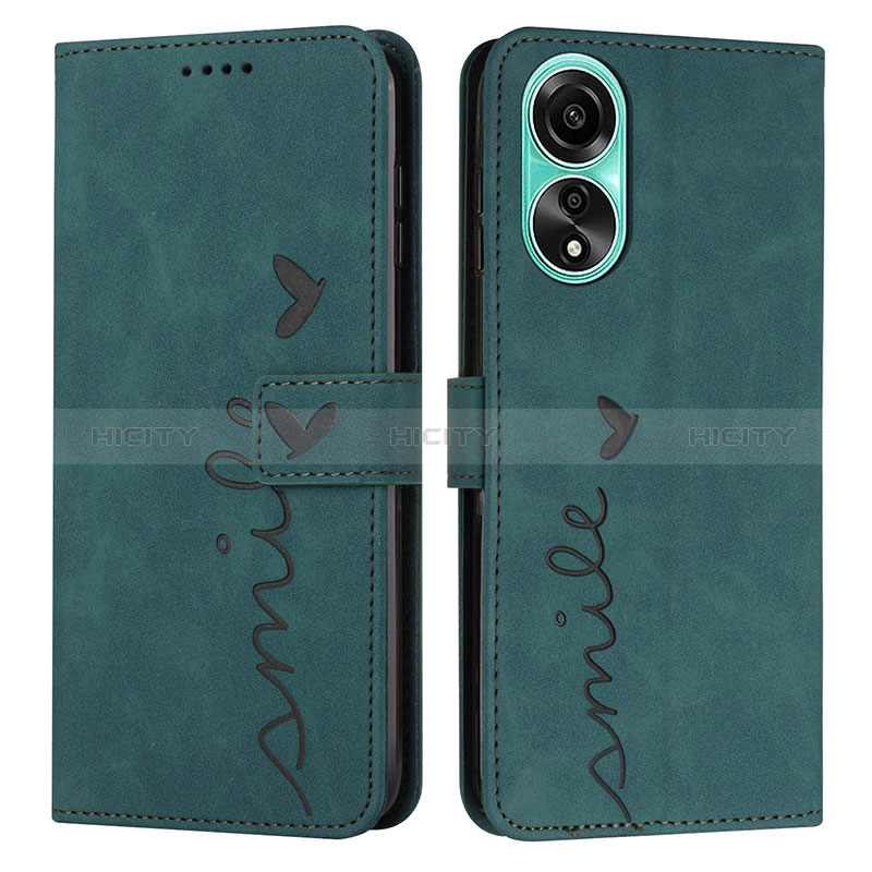 Funda de Cuero Cartera con Soporte Carcasa Y03X para Oppo A18