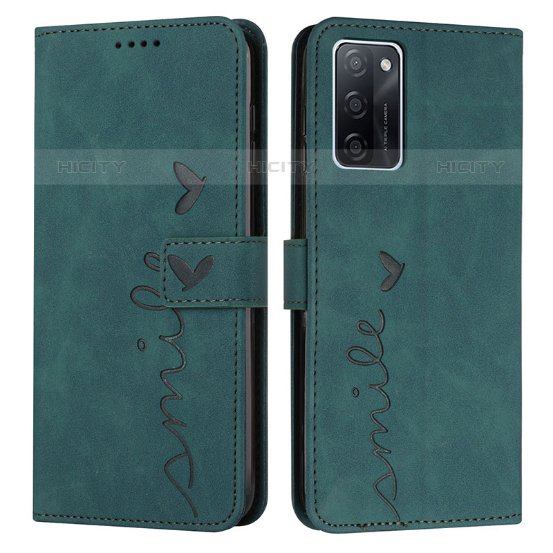 Funda de Cuero Cartera con Soporte Carcasa Y03X para Oppo A55S 5G