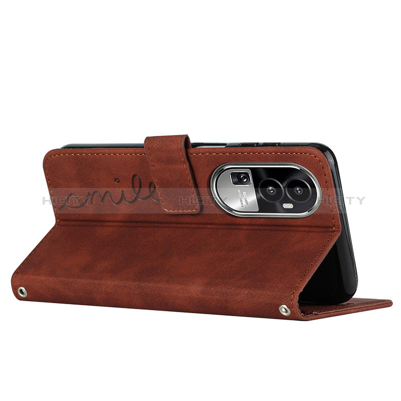 Funda de Cuero Cartera con Soporte Carcasa Y03X para Oppo Reno10 Pro+ Plus 5G