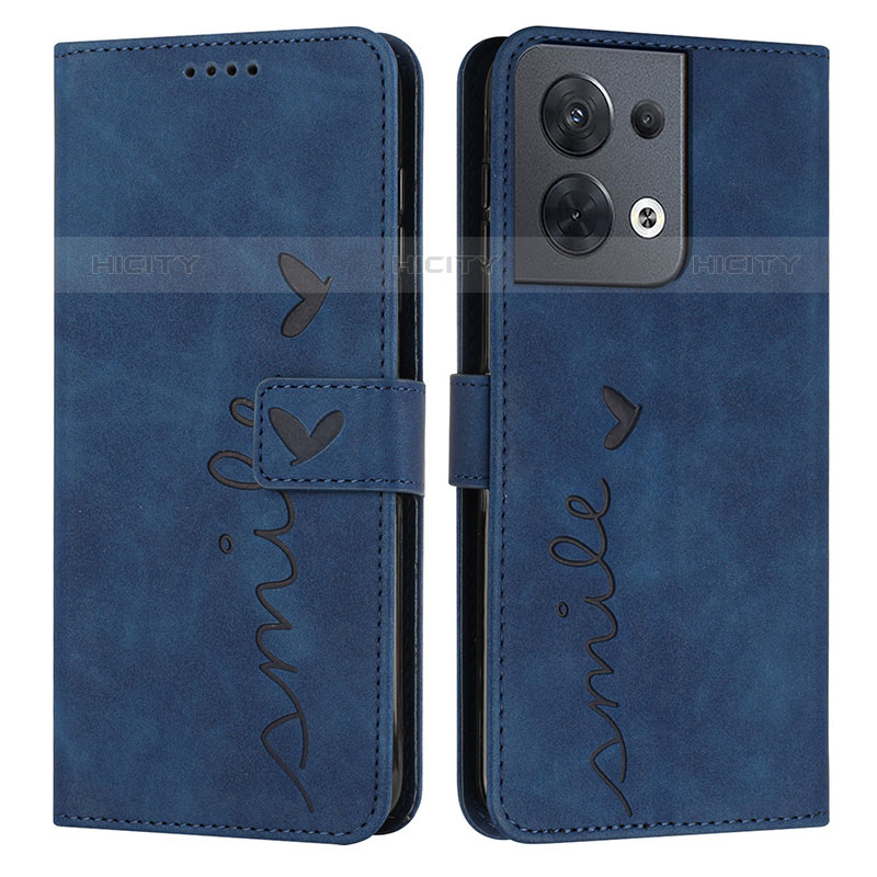 Funda de Cuero Cartera con Soporte Carcasa Y03X para Oppo Reno8 5G