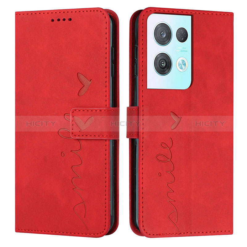 Funda de Cuero Cartera con Soporte Carcasa Y03X para Oppo Reno9 Pro+ Plus 5G