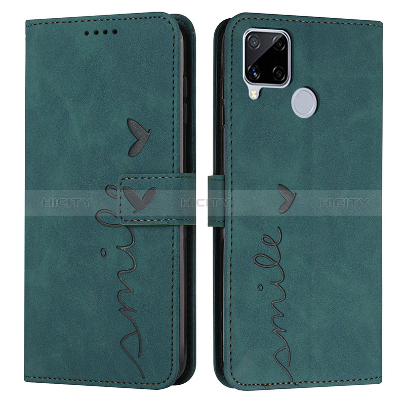 Funda de Cuero Cartera con Soporte Carcasa Y03X para Realme 7i RMX2193