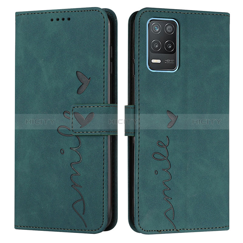 Funda de Cuero Cartera con Soporte Carcasa Y03X para Realme 8 5G