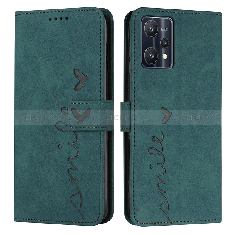 Funda de Cuero Cartera con Soporte Carcasa Y03X para Realme 9 4G