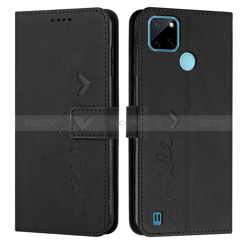 Funda de Cuero Cartera con Soporte Carcasa Y03X para Realme C21Y