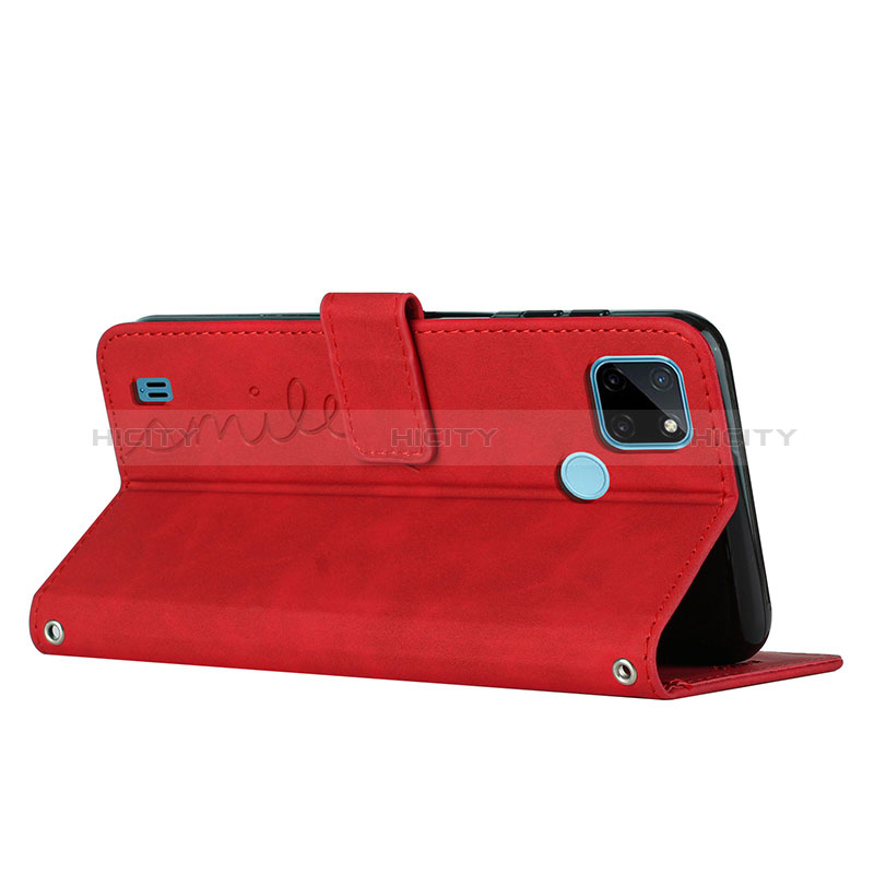 Funda de Cuero Cartera con Soporte Carcasa Y03X para Realme C21Y