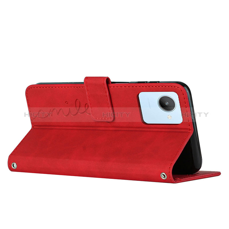 Funda de Cuero Cartera con Soporte Carcasa Y03X para Realme C30