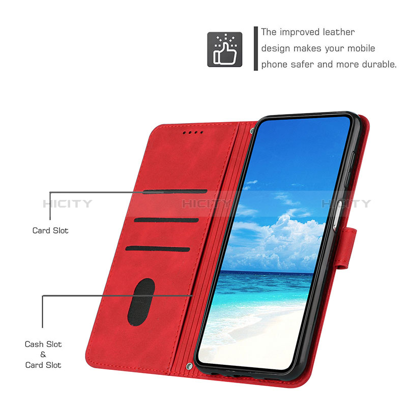 Funda de Cuero Cartera con Soporte Carcasa Y03X para Realme C30s