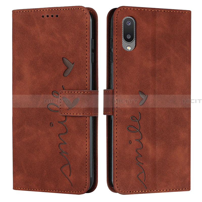 Funda de Cuero Cartera con Soporte Carcasa Y03X para Samsung Galaxy A02