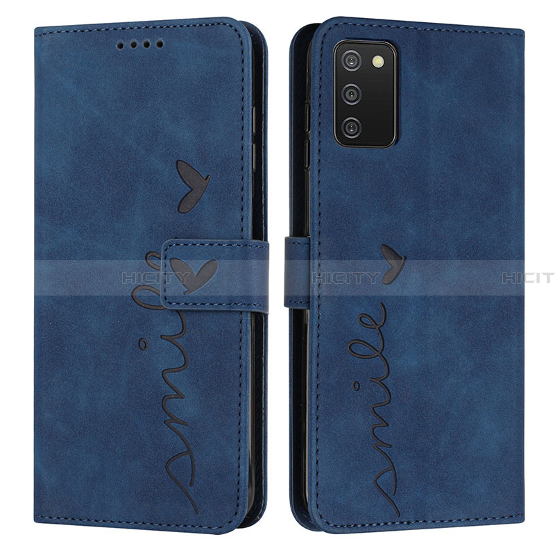 Funda de Cuero Cartera con Soporte Carcasa Y03X para Samsung Galaxy F02S SM-E025F