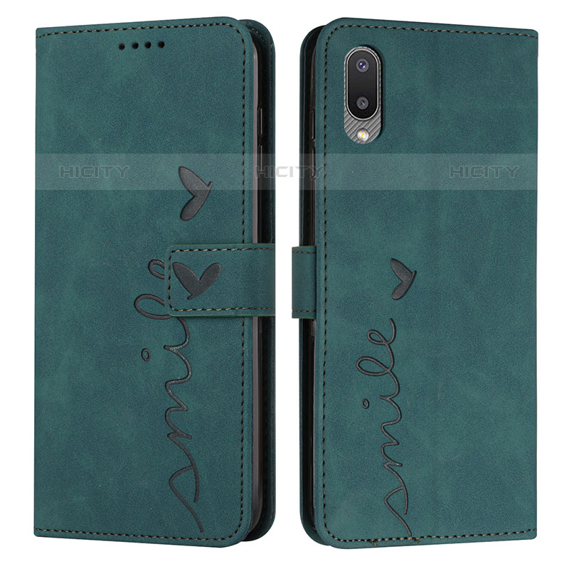 Funda de Cuero Cartera con Soporte Carcasa Y03X para Samsung Galaxy M02