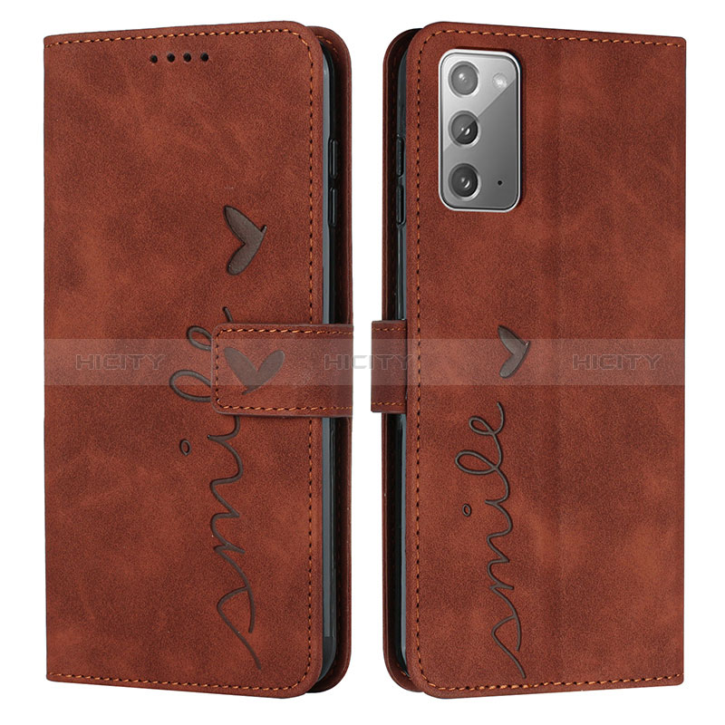 Funda de Cuero Cartera con Soporte Carcasa Y03X para Samsung Galaxy Note 20 5G