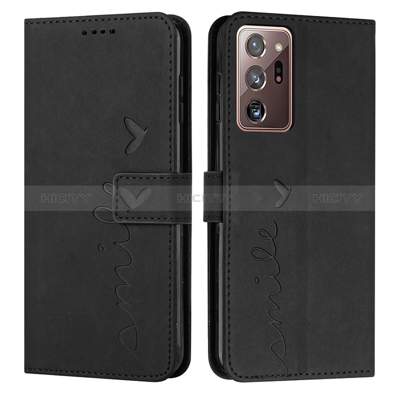 Funda de Cuero Cartera con Soporte Carcasa Y03X para Samsung Galaxy Note 20 Ultra 5G Negro