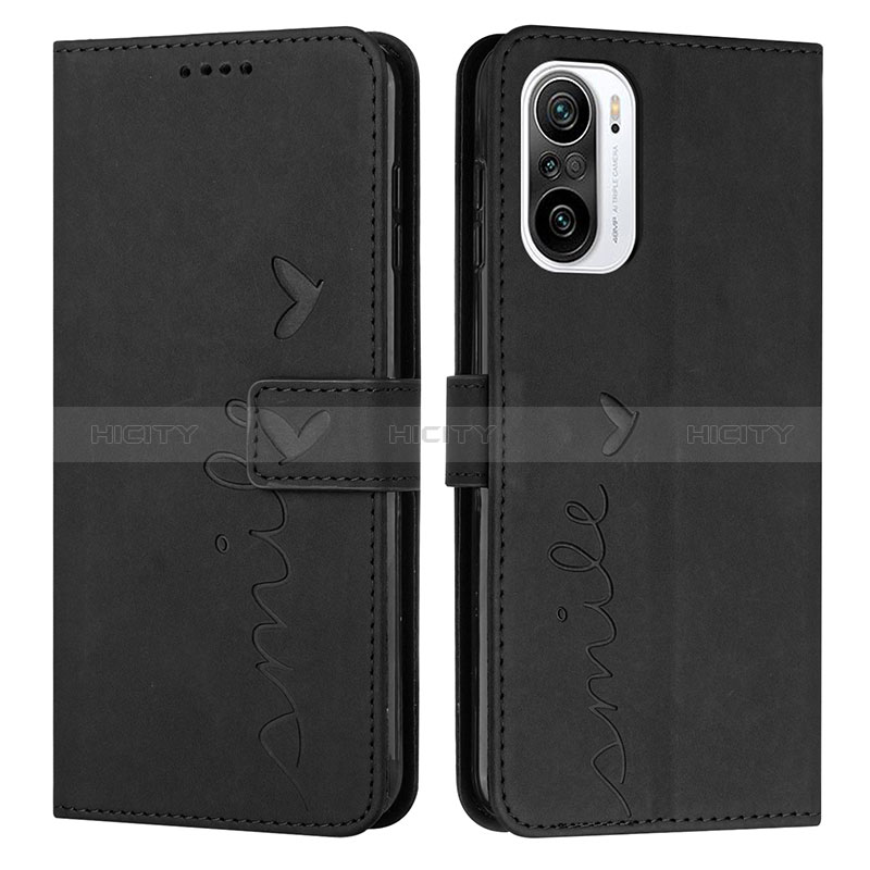 Funda de Cuero Cartera con Soporte Carcasa Y03X para Xiaomi Mi 11i 5G Negro