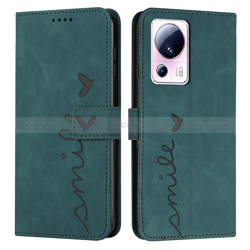 Funda de Cuero Cartera con Soporte Carcasa Y03X para Xiaomi Mi 12 Lite NE 5G Verde