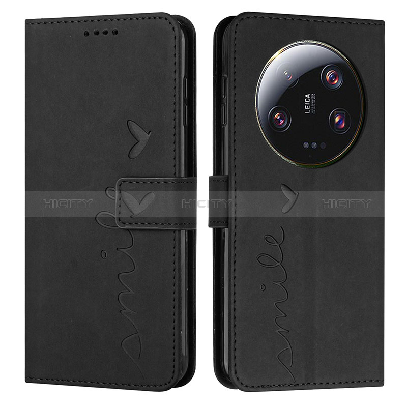 Funda de Cuero Cartera con Soporte Carcasa Y03X para Xiaomi Mi 13 Ultra 5G Negro