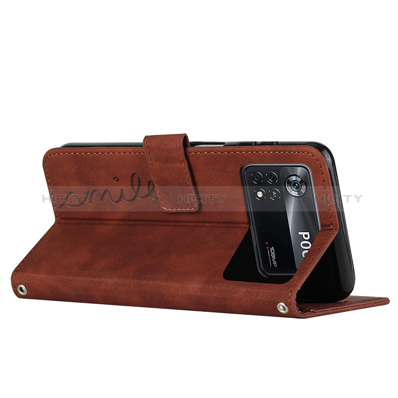 Funda de Cuero Cartera con Soporte Carcasa Y03X para Xiaomi Poco X4 Pro 5G