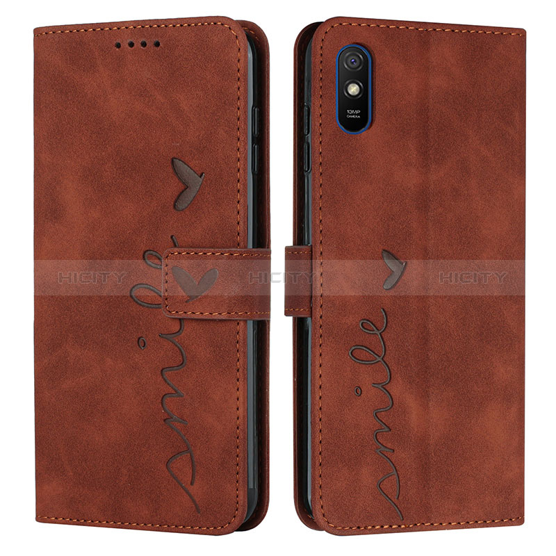 Funda de Cuero Cartera con Soporte Carcasa Y03X para Xiaomi Redmi 9A