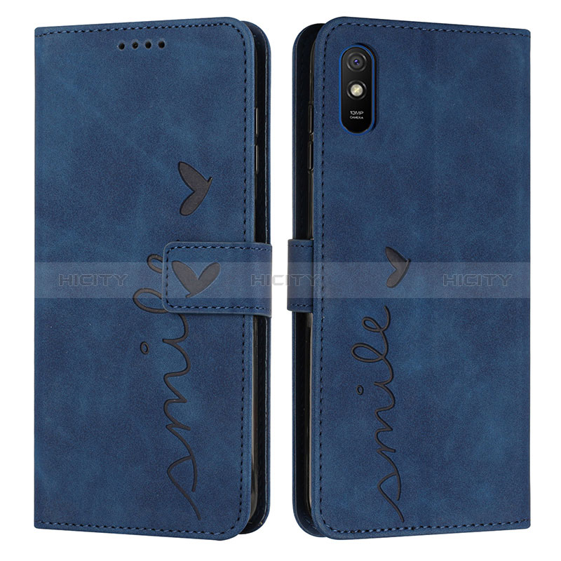 Funda de Cuero Cartera con Soporte Carcasa Y03X para Xiaomi Redmi 9A