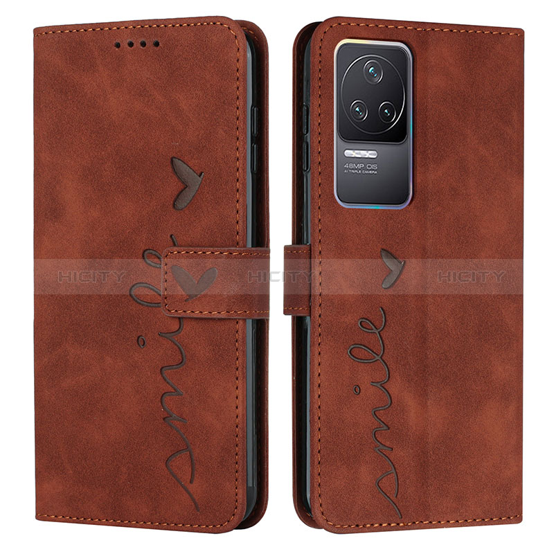 Funda de Cuero Cartera con Soporte Carcasa Y03X para Xiaomi Redmi K50 5G Marron